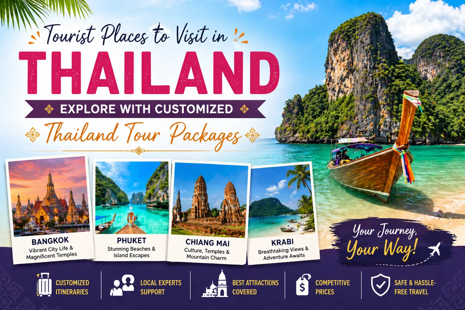 Tourist Places to Visit in Thailand