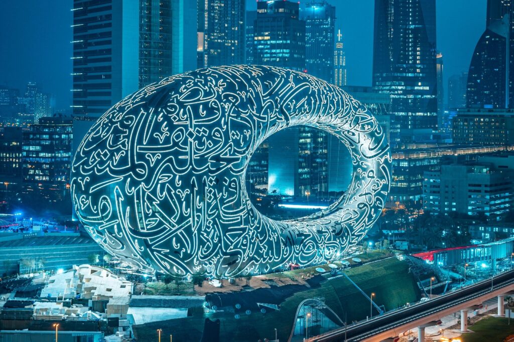 A Futuristic Tourist Attraction in Dubai