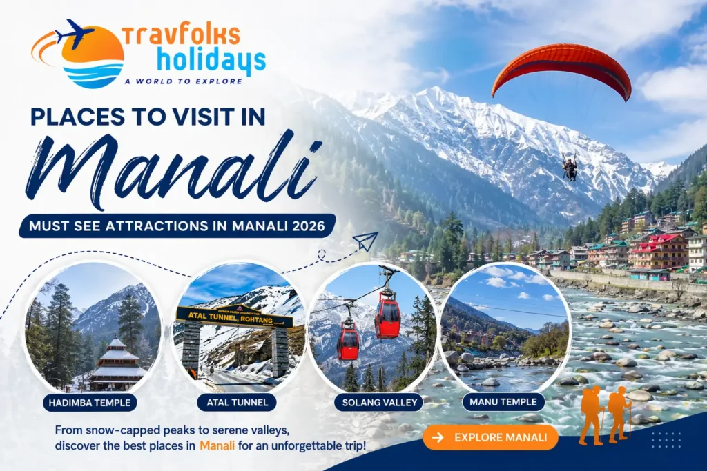 Top Tourist Places to Visit in Manali in 2026