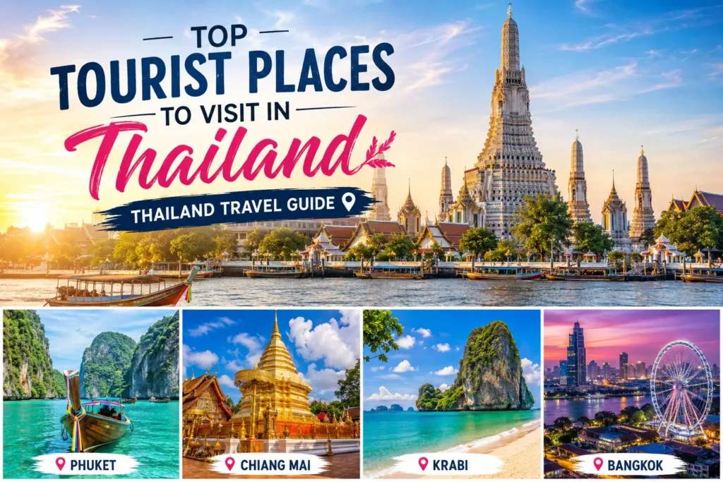 Top Tourist Places to Visit in Thailand