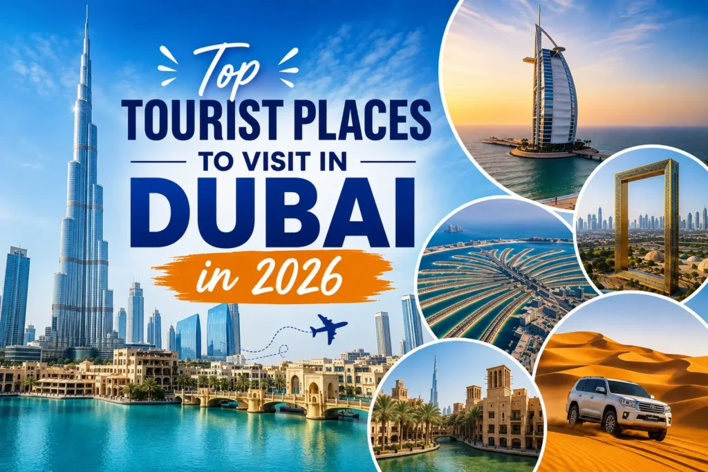 Top Tourist Places to Visit in Dubai