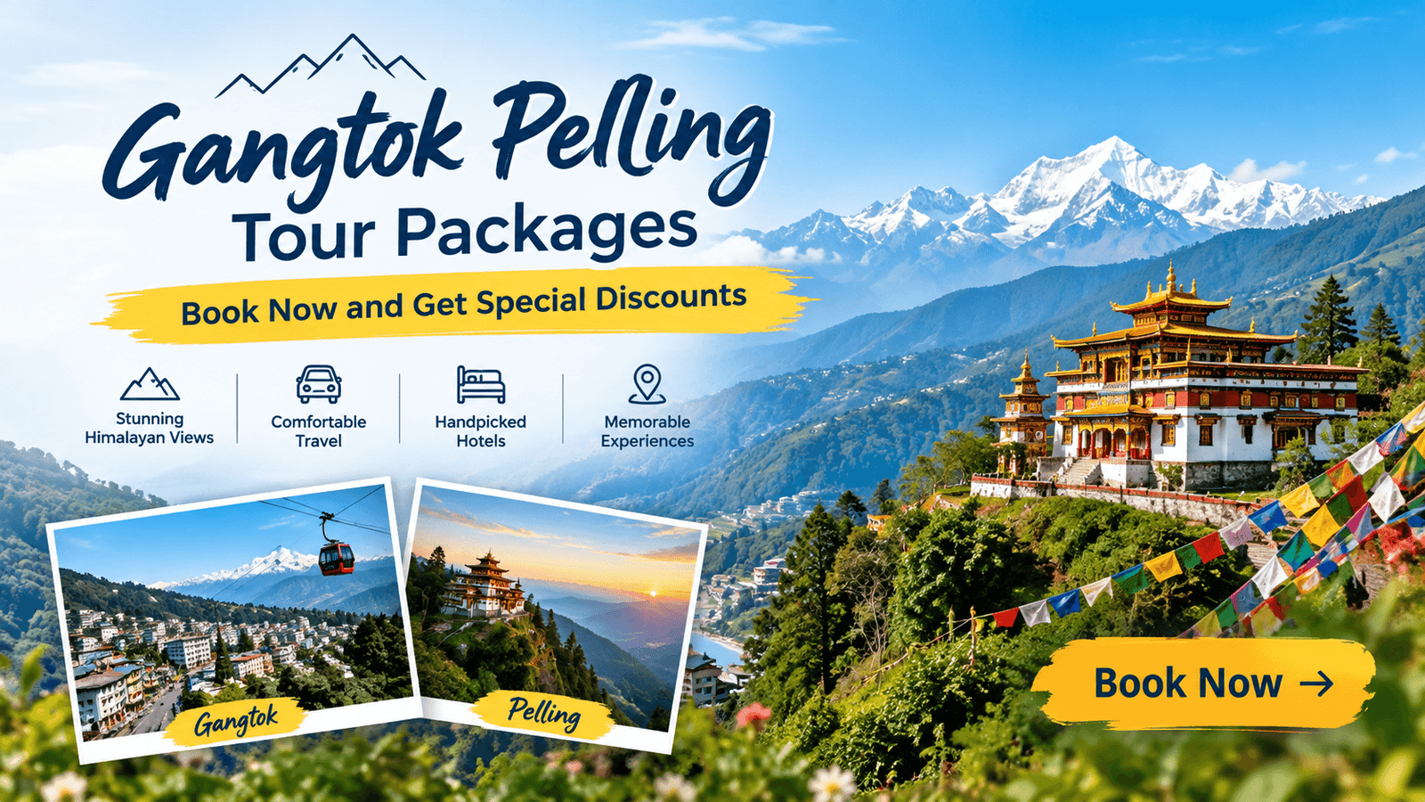 Gangtok Pelling Tour Packages