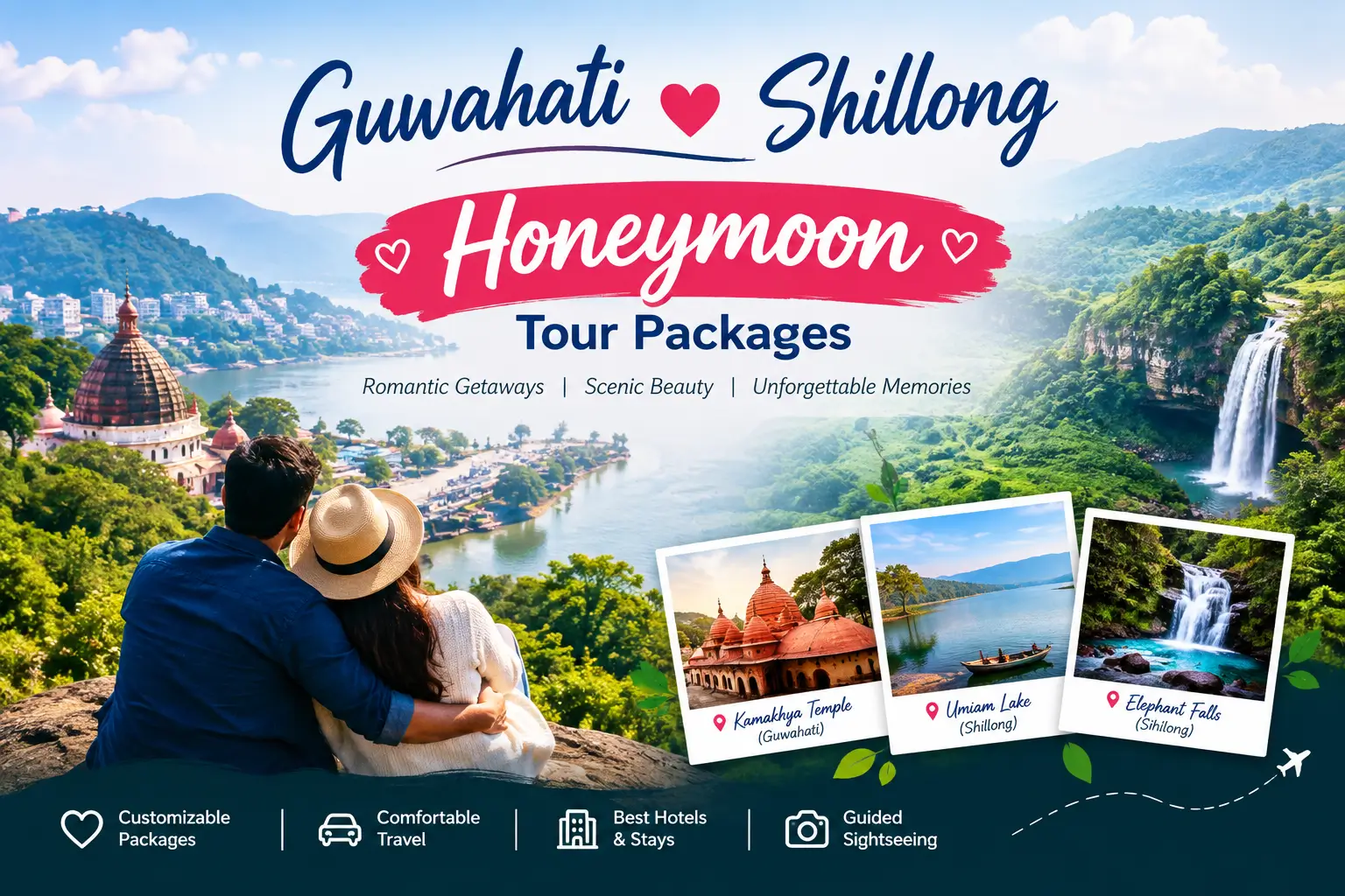 Guwahati Shillong Honeymoon Tour Packages