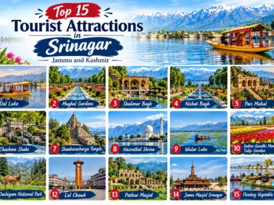 Top 15 Tourist Attractions in Srinagar Jammu and Kashmir